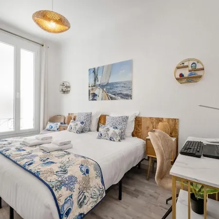 Le Coq Meridien - Parking - Ac - Wi-fi - Monaco Border Apartament